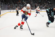 Florida Panthers center Aleksander Barkov (16) in action against Seattle Kraken. (Credits: IMAGN)